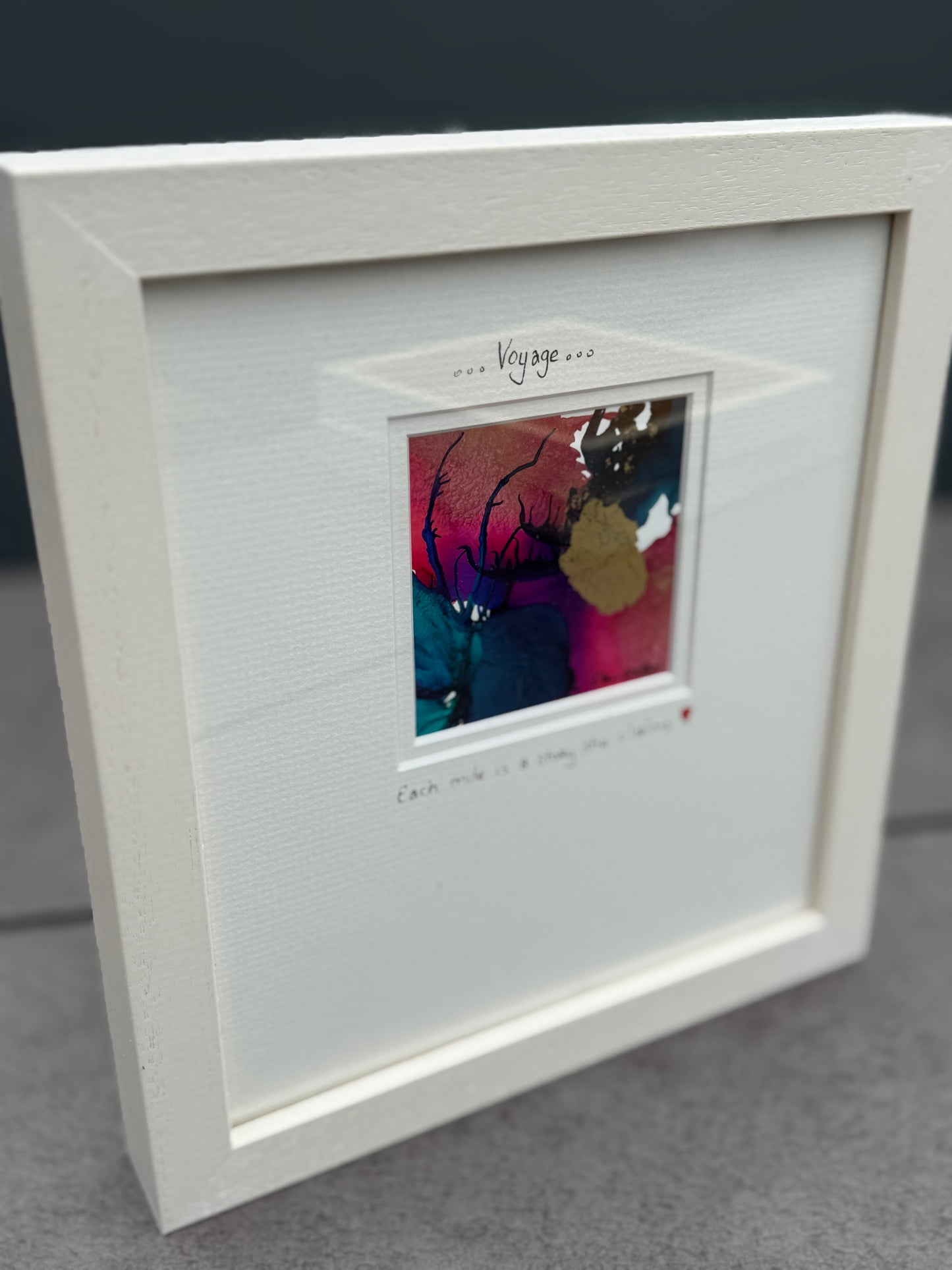 Original Art-Alcohol Ink-Series 'Sisterhood-Voyage'