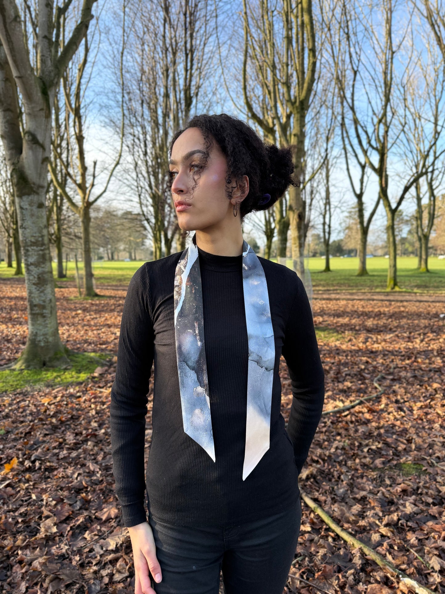 Product-Silk Twilly- Now is all we have