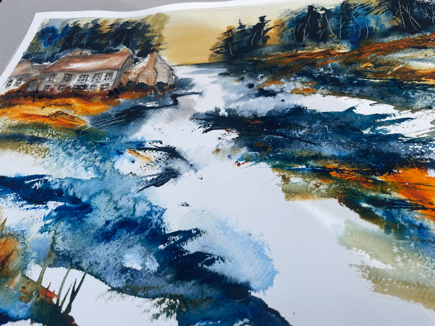 Original Art-Watercolour -Plenty of Space