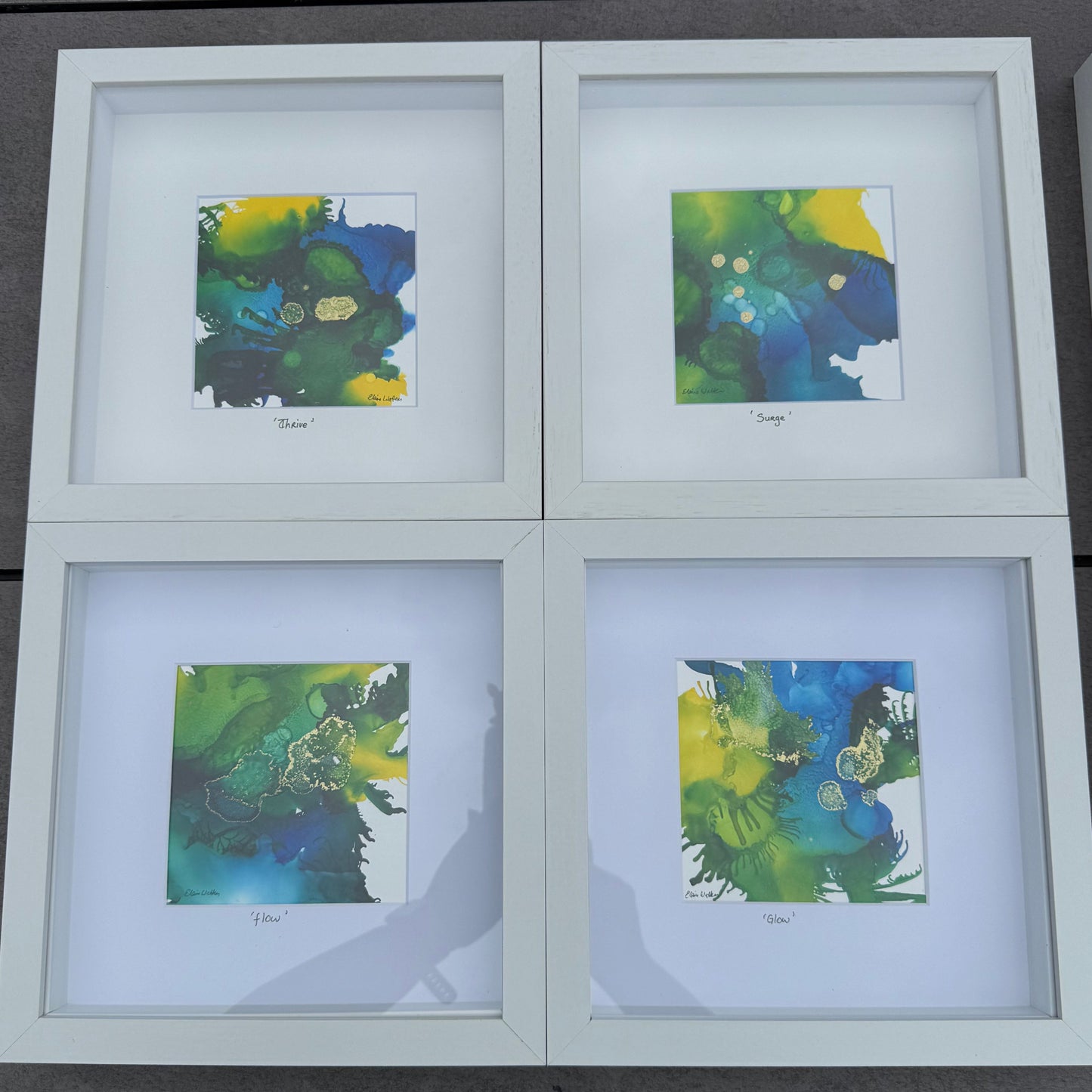 Original Ink-Alcohol Ink-Series 'Sisterhood-Surge'