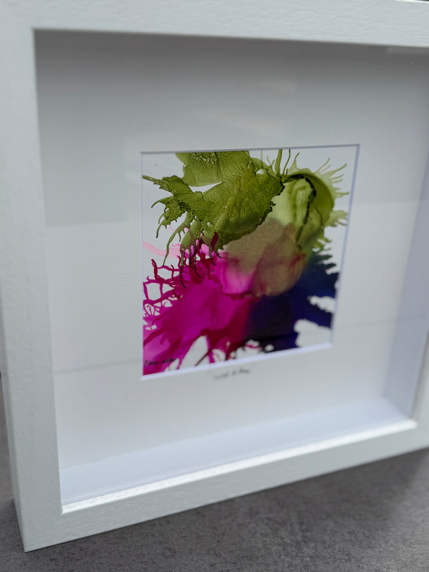 Original Ink-Alcohol Ink-Series Sisterhood-'Wild and Free'