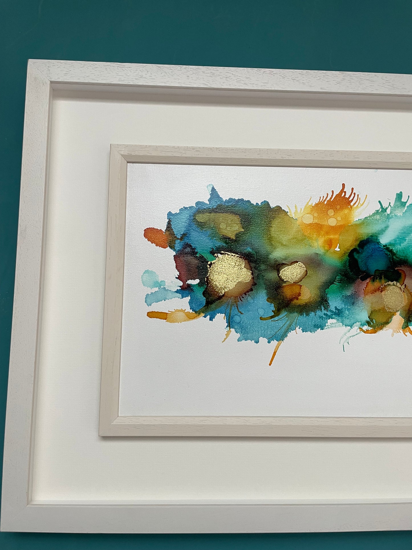 Original Art-Alcohol Ink - Summer In Dublin
