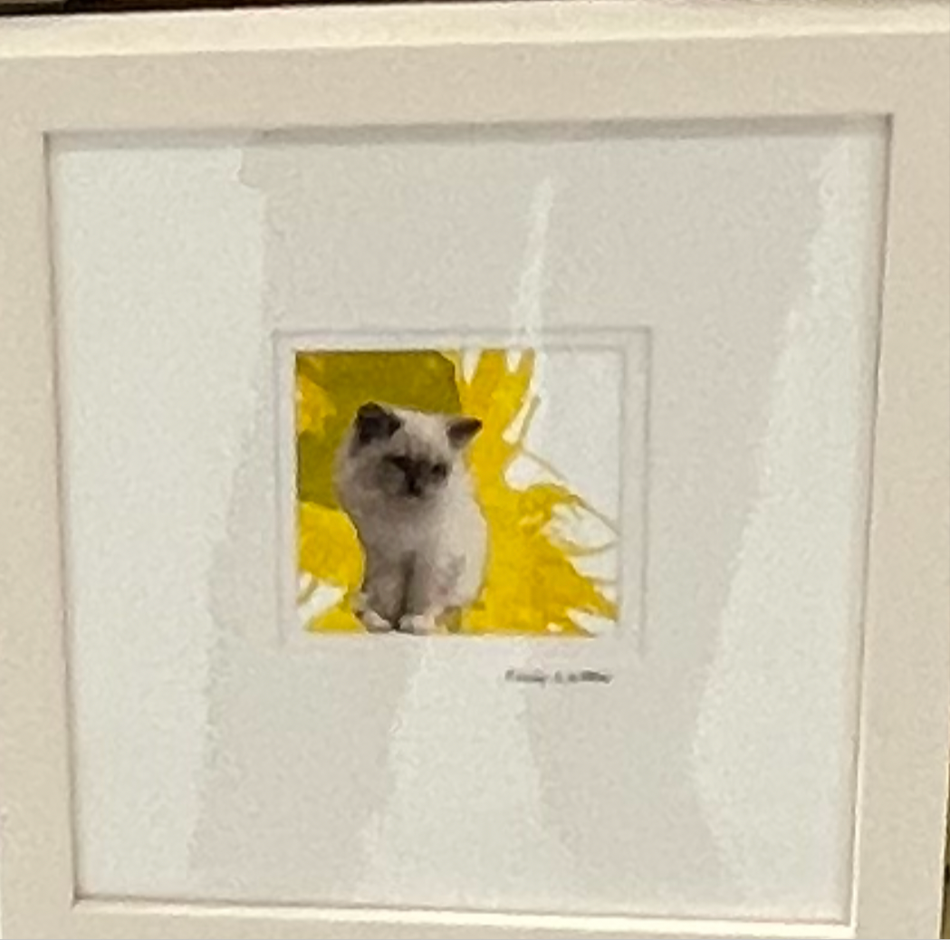 Pet Art -Memorial style B 8x6 inches