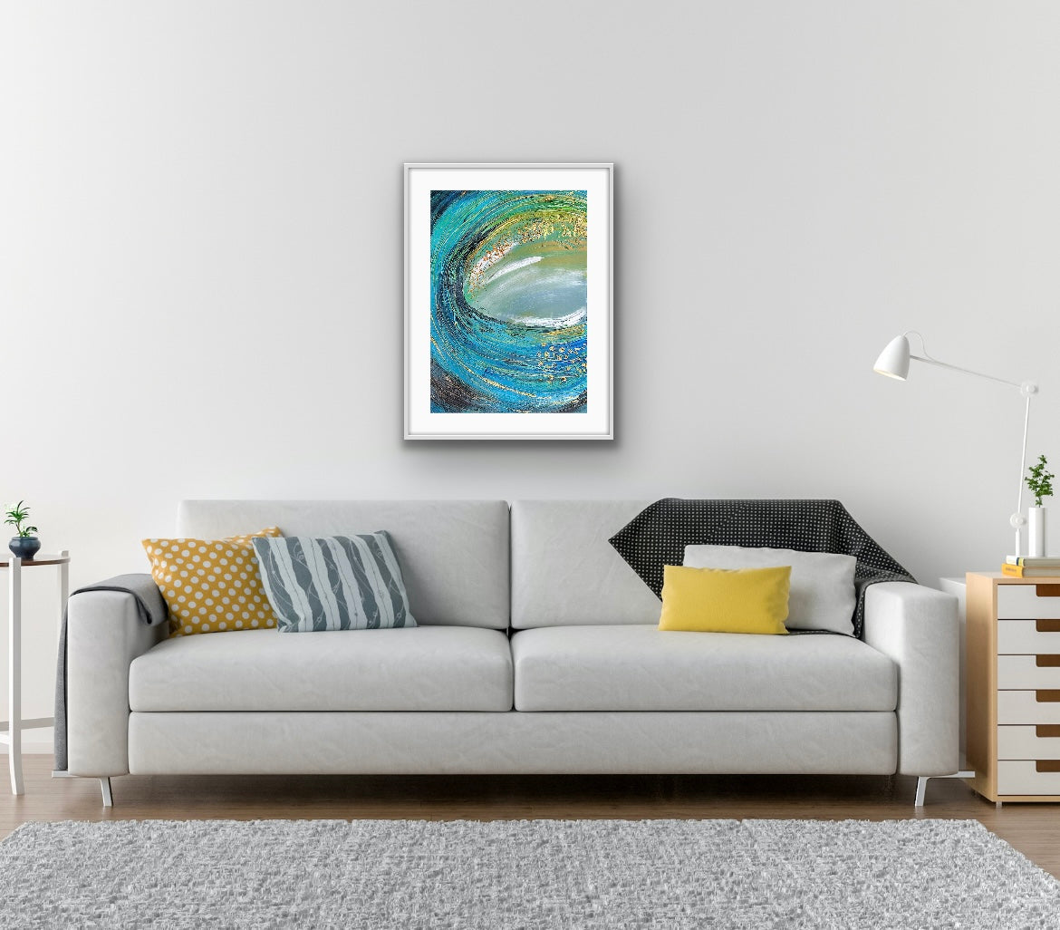 SOLD-Original Art-Mixed media -Infinity