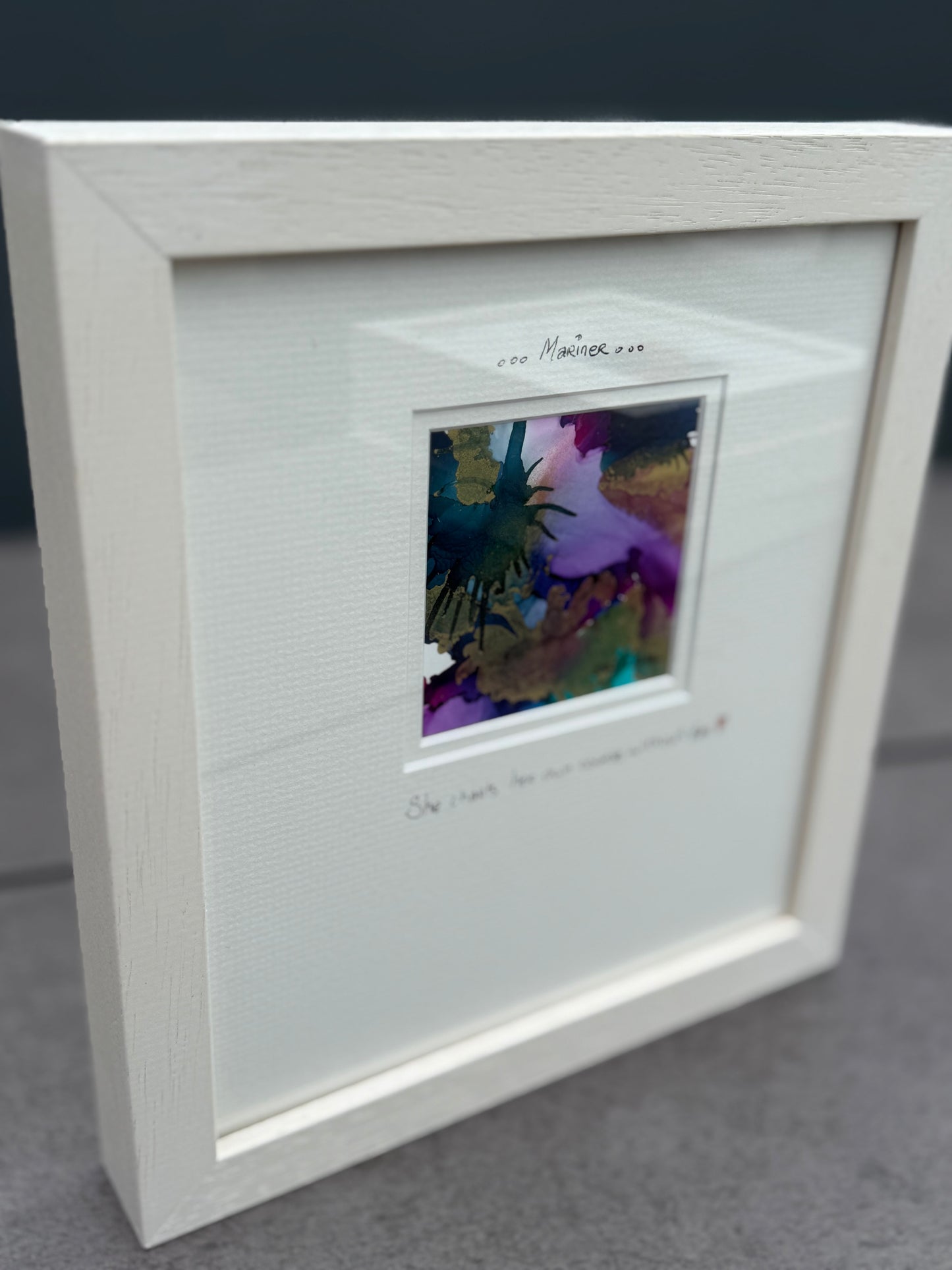 Original Art-Alcohol Ink-Series 'Sisterhood-Mariner'