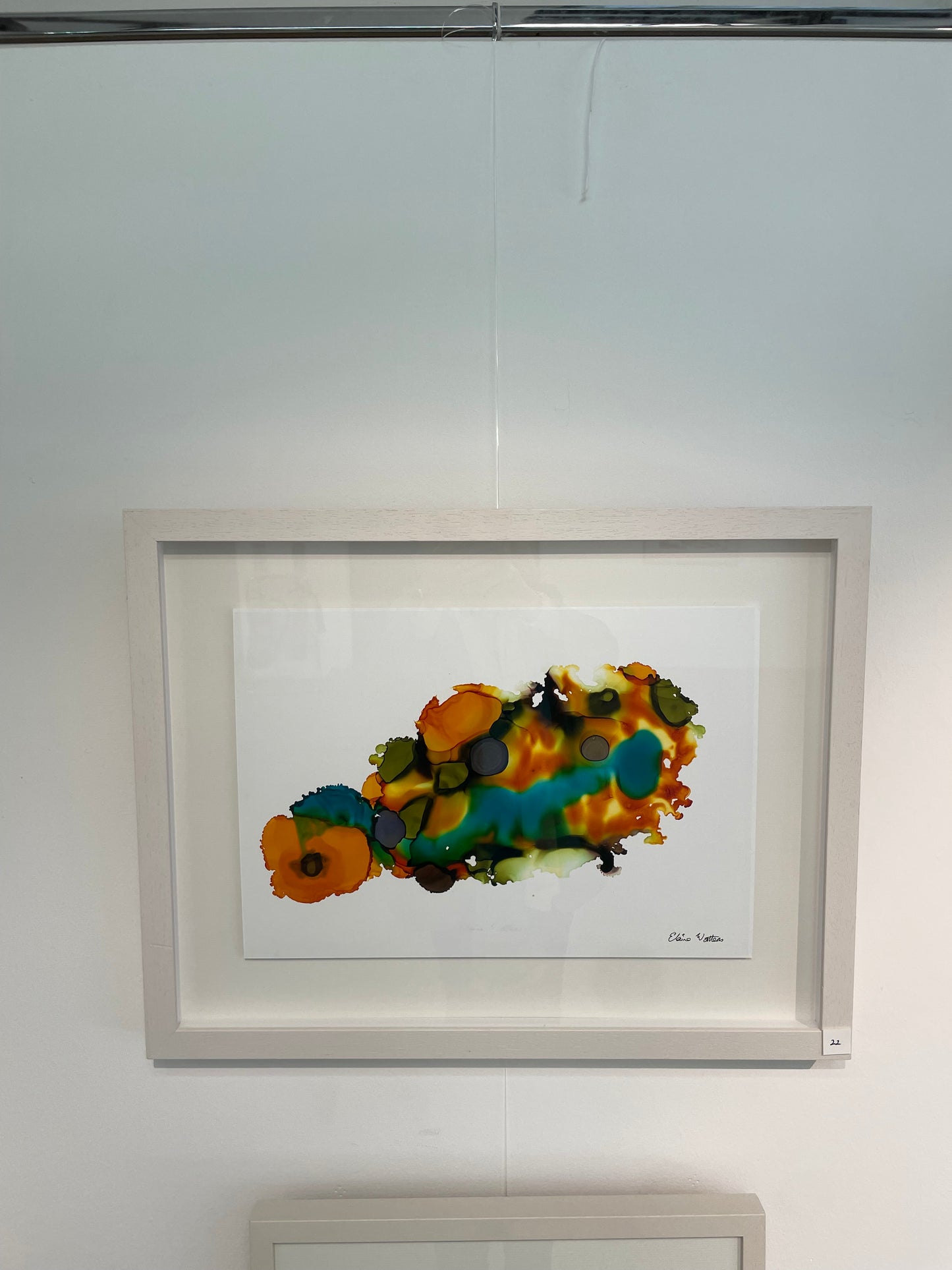 Original Art-Alcohol Ink-Turtle