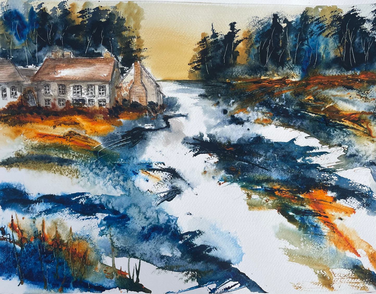 Original Art-Watercolour -Plenty of Space