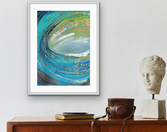 SOLD-Original Art-Mixed media -Infinity