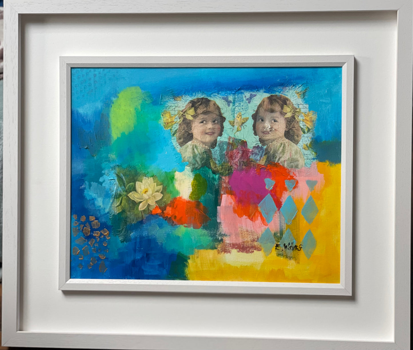 Original Art-Mixed Media -Innocence