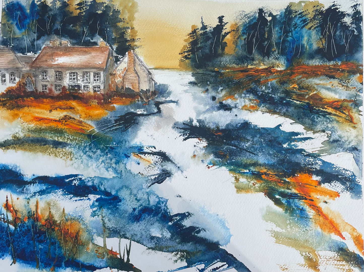 Original Art-Watercolour -Plenty of Space