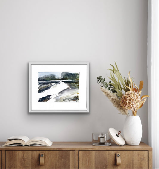 SOLD-Original Art-Watercolour - There is more here than we can see