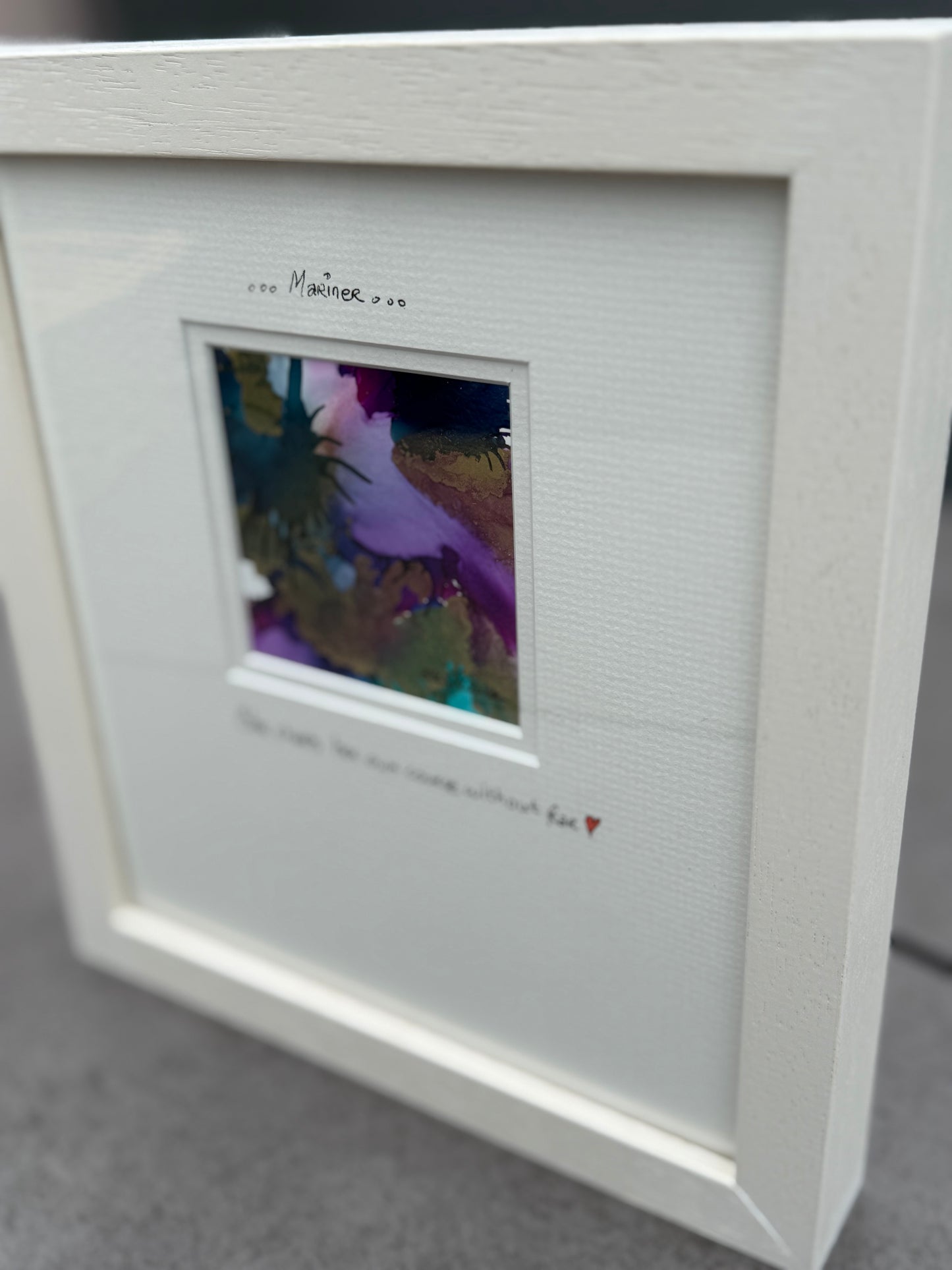 Original Art-Alcohol Ink-Series 'Sisterhood-Mariner'