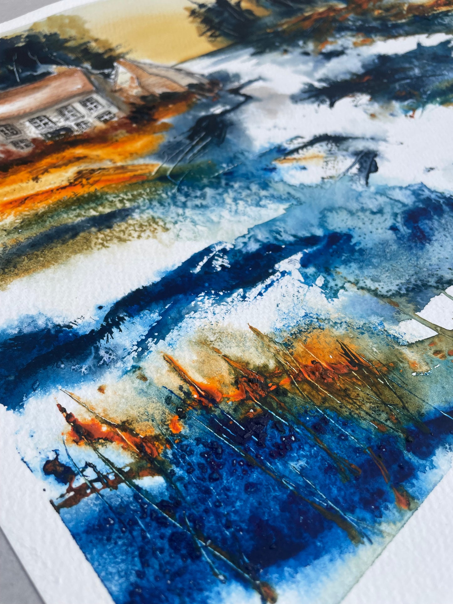 Original Art-Watercolour -Plenty of Space