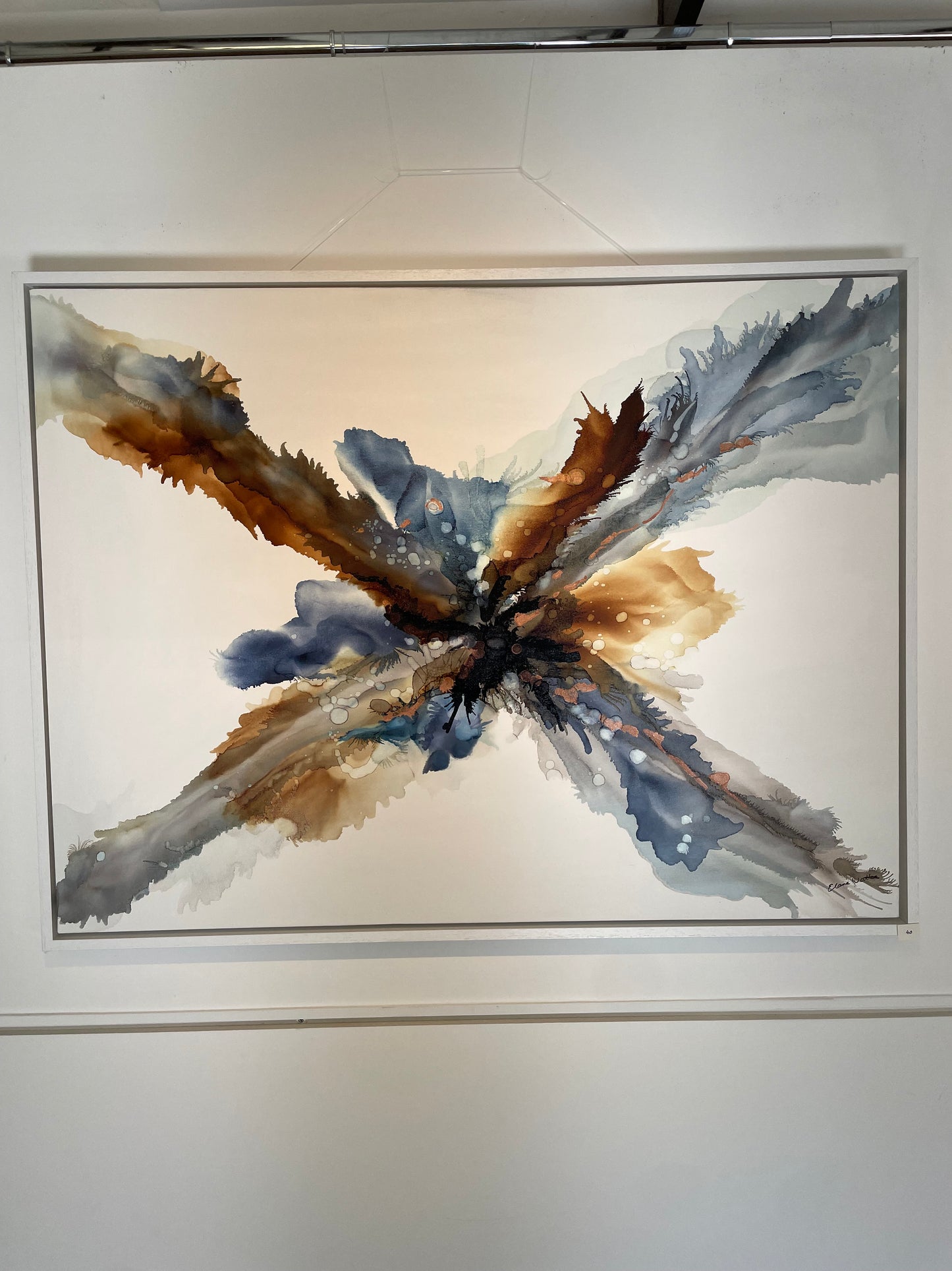 Original Art-Alcohol Ink-Beyond Boundaries