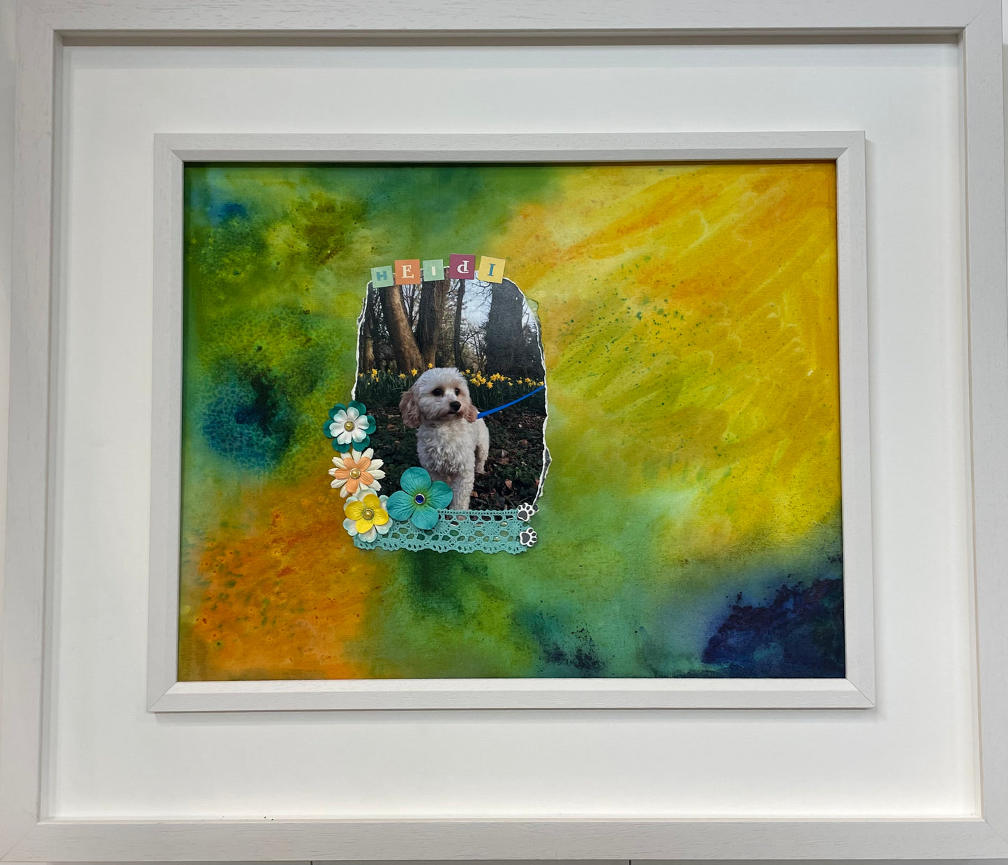 Pet Art-wall portrait commission