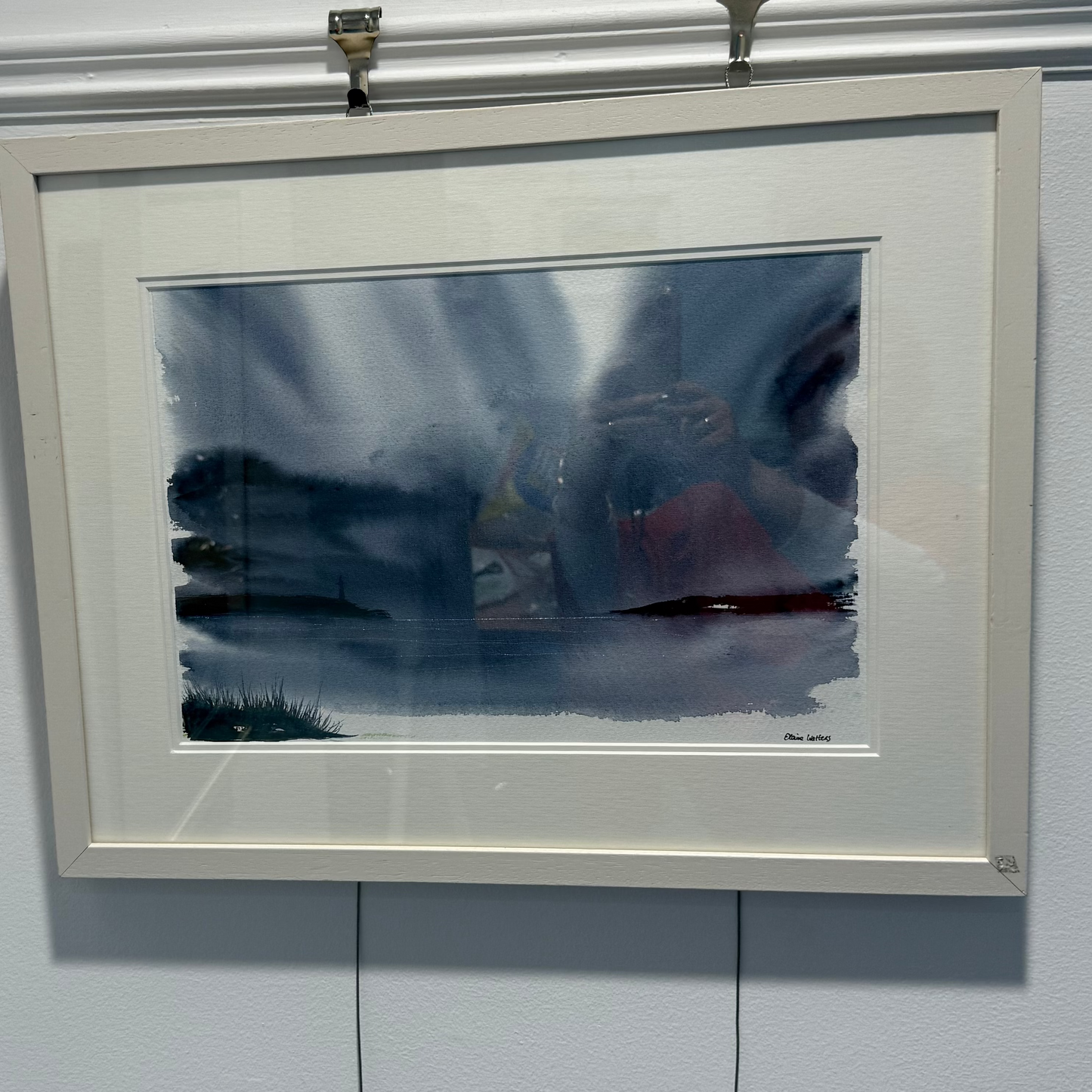 OriginalArt-Watercolour - Moonlight Horizon