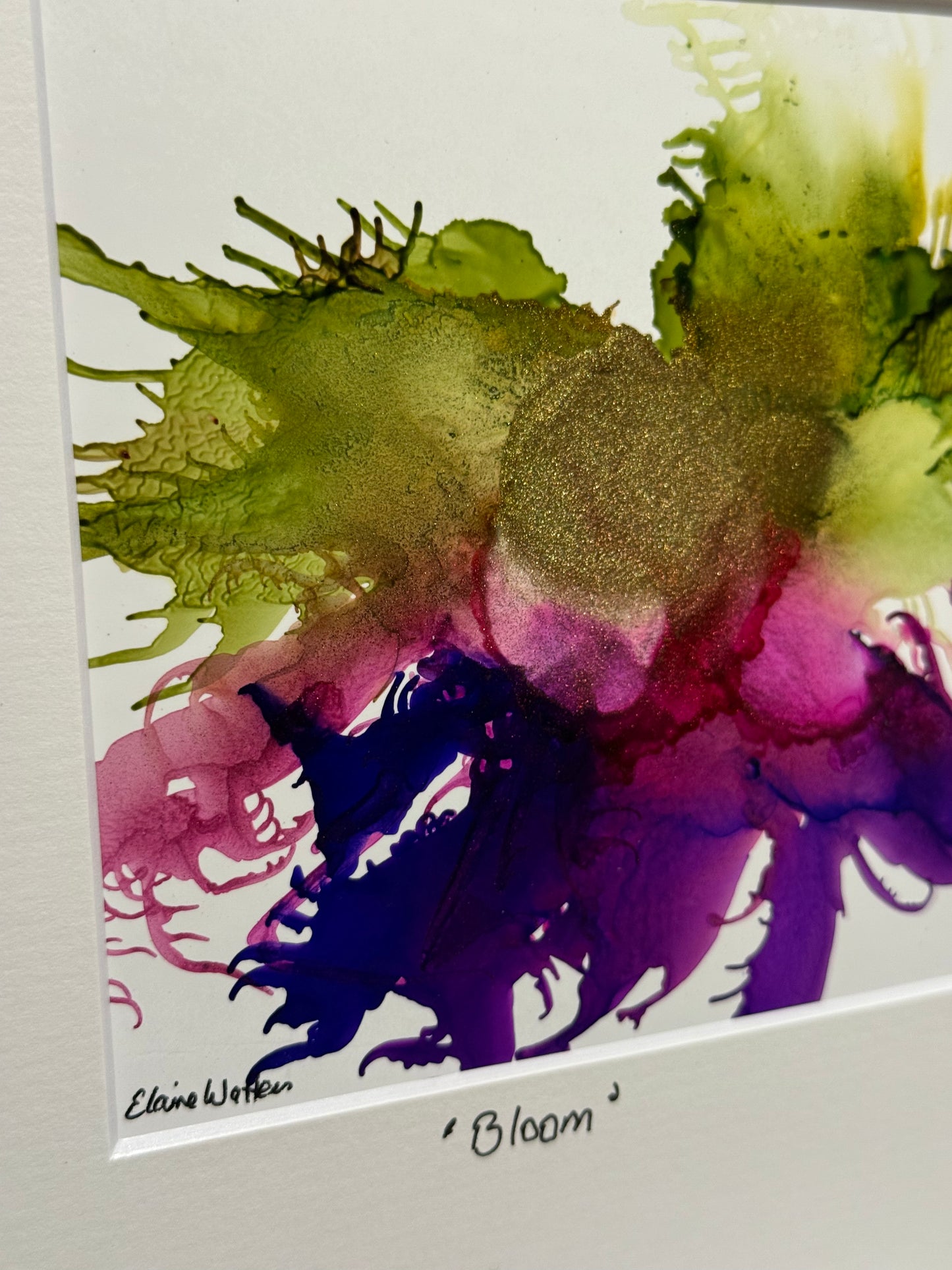 Original Ink-Alcohol Ink-Series Sisterhood-'Bloom'
