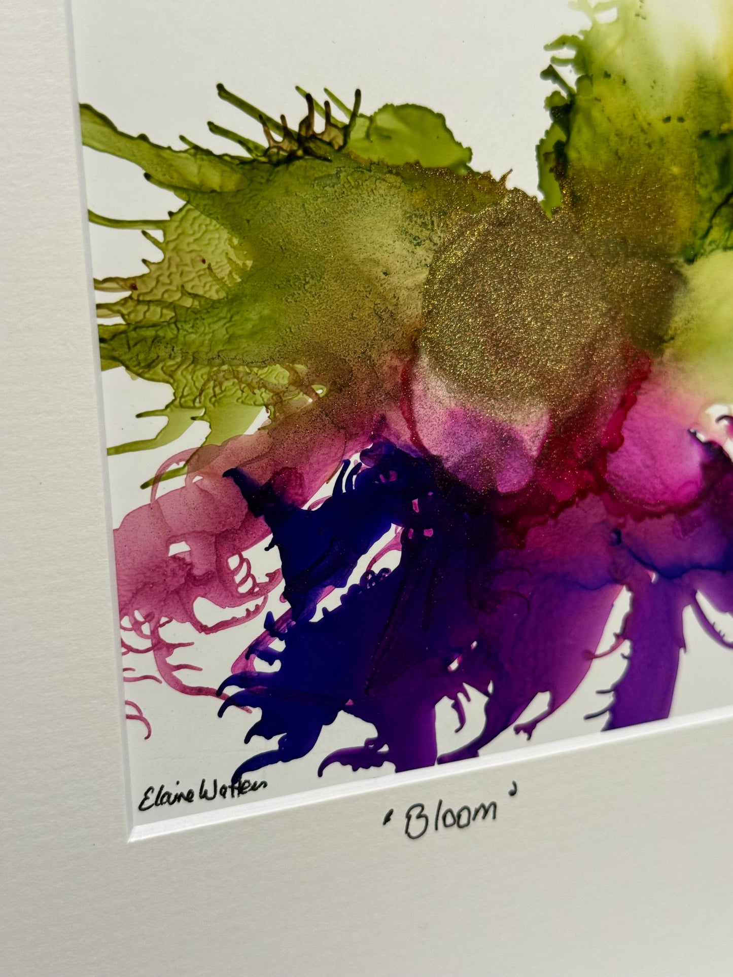 Original Ink-Alcohol Ink-Series Sisterhood-'Bloom'