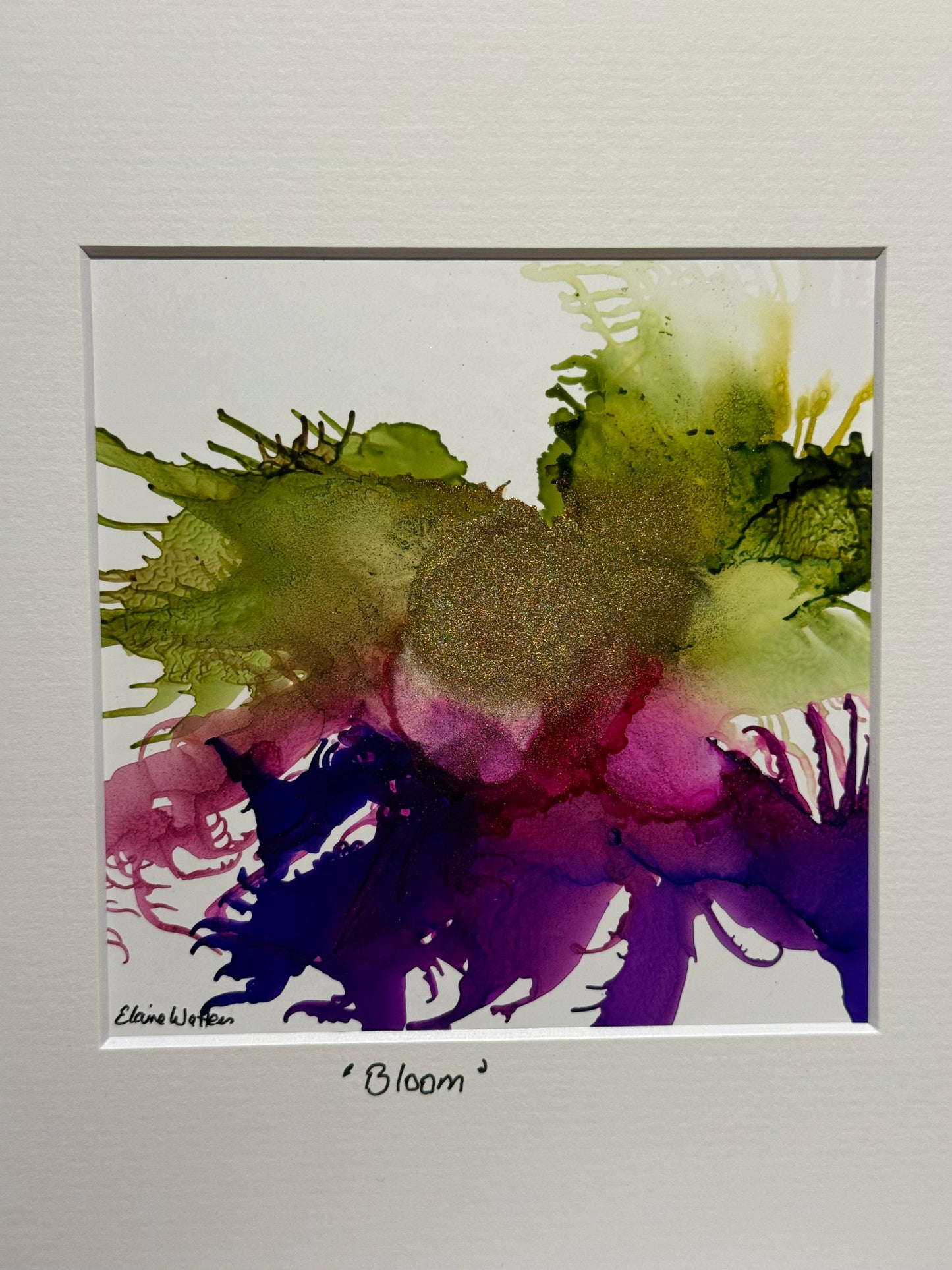 Original Ink-Alcohol Ink-Series Sisterhood-'Bloom'