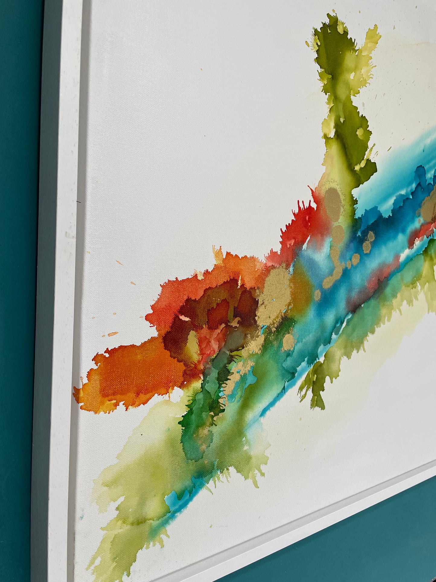 Original Art-Alcohol ink -Live a Joyful Life