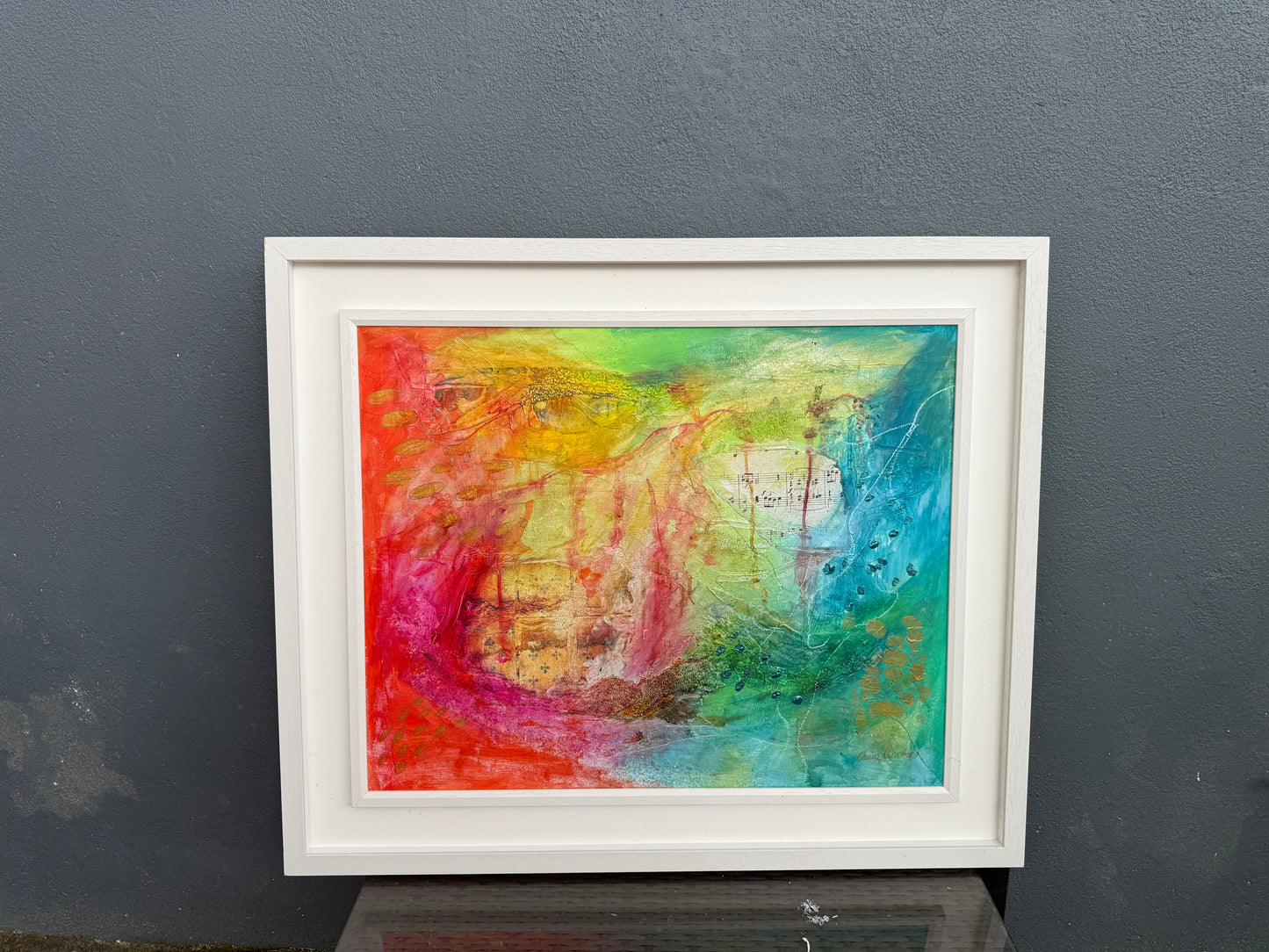 Original Art -Alcohol Ink - Symphony of Life
