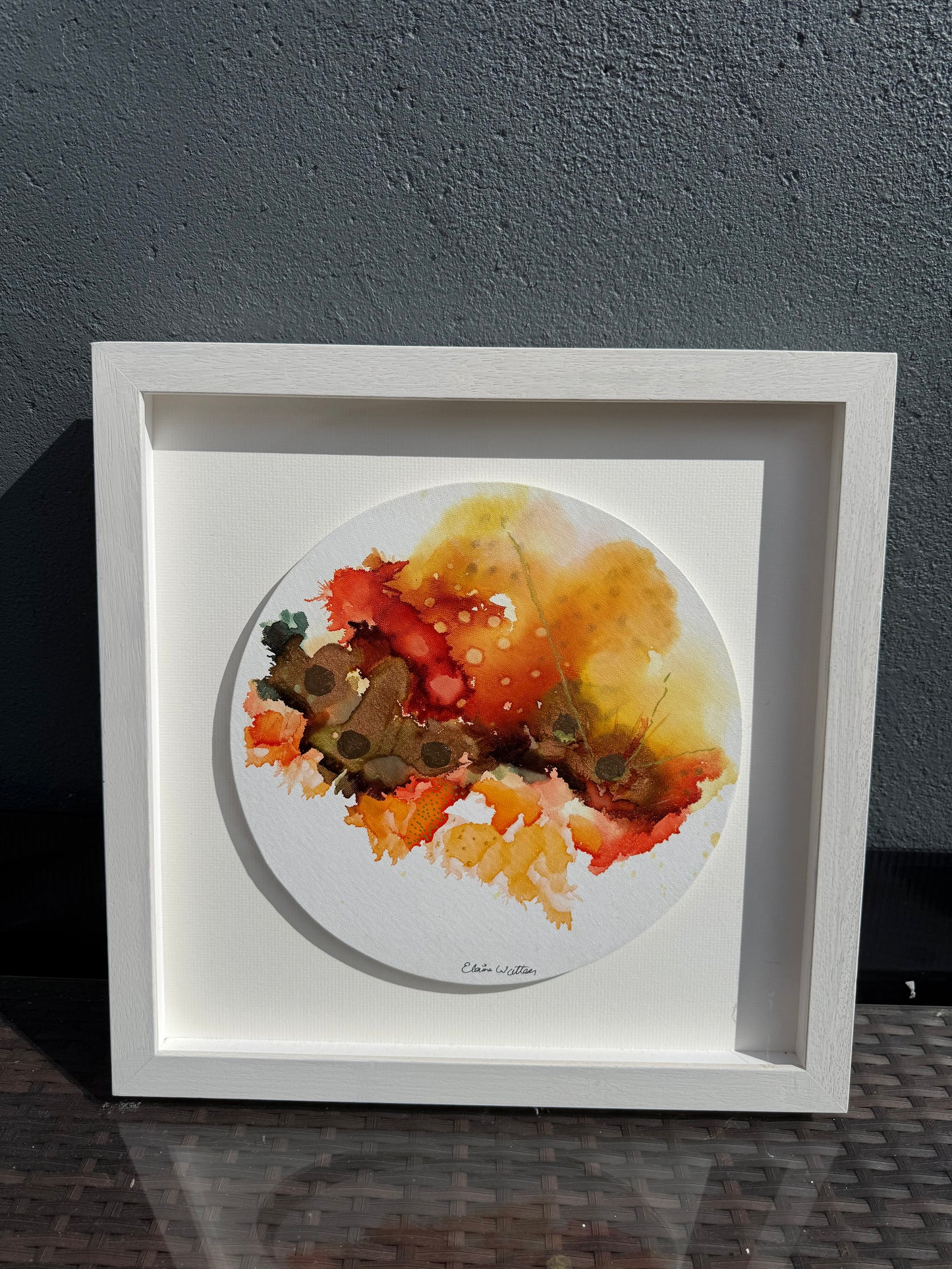 Original Art-Alcohol Ink - Carefree Wonder