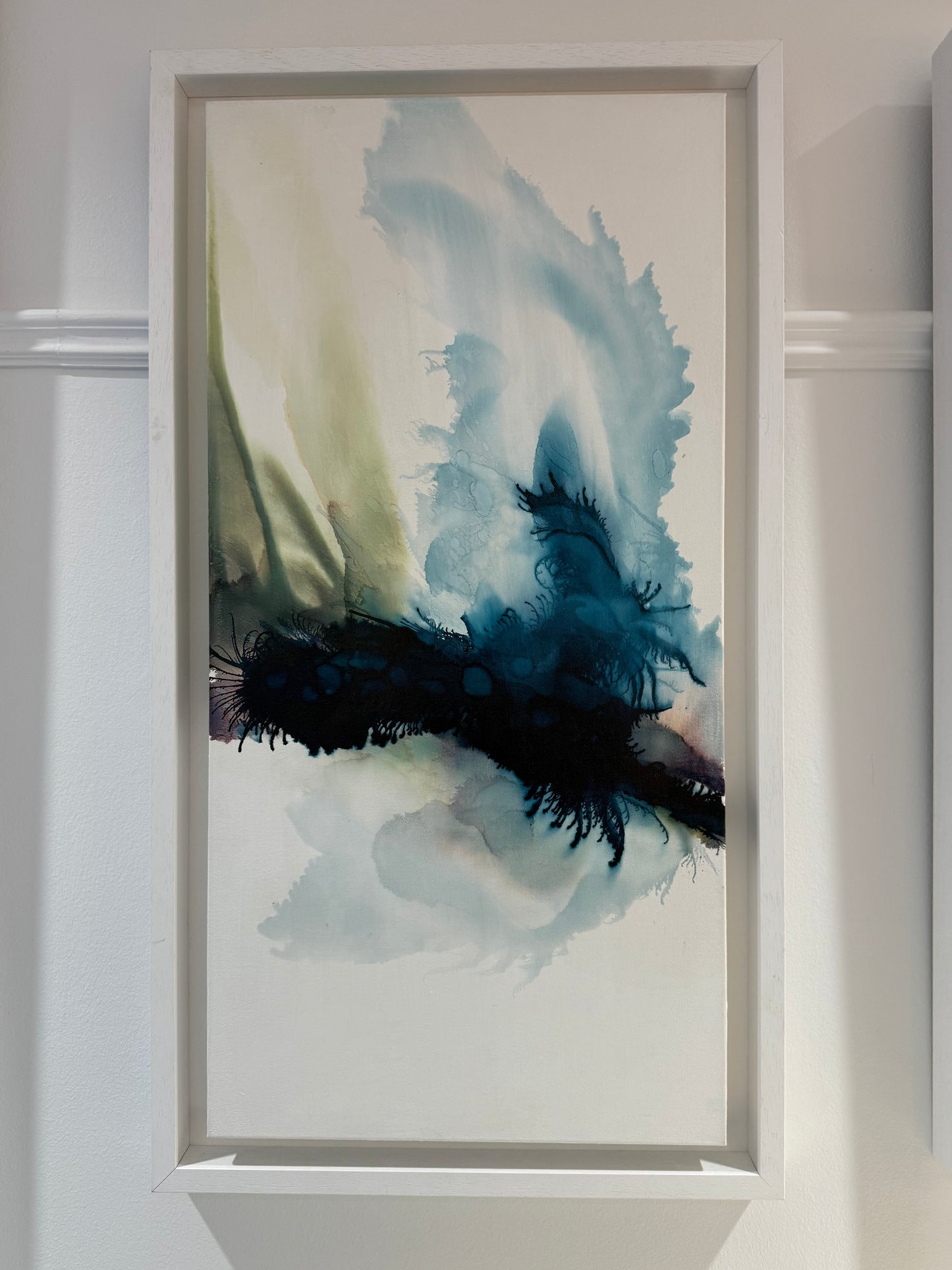 Original Art-Alcohol Ink-The space between seasons-Series 1-3 (triptych)