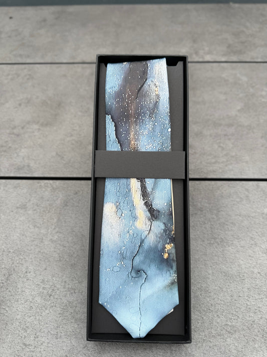 Product-Silk Tie - Now is all we have