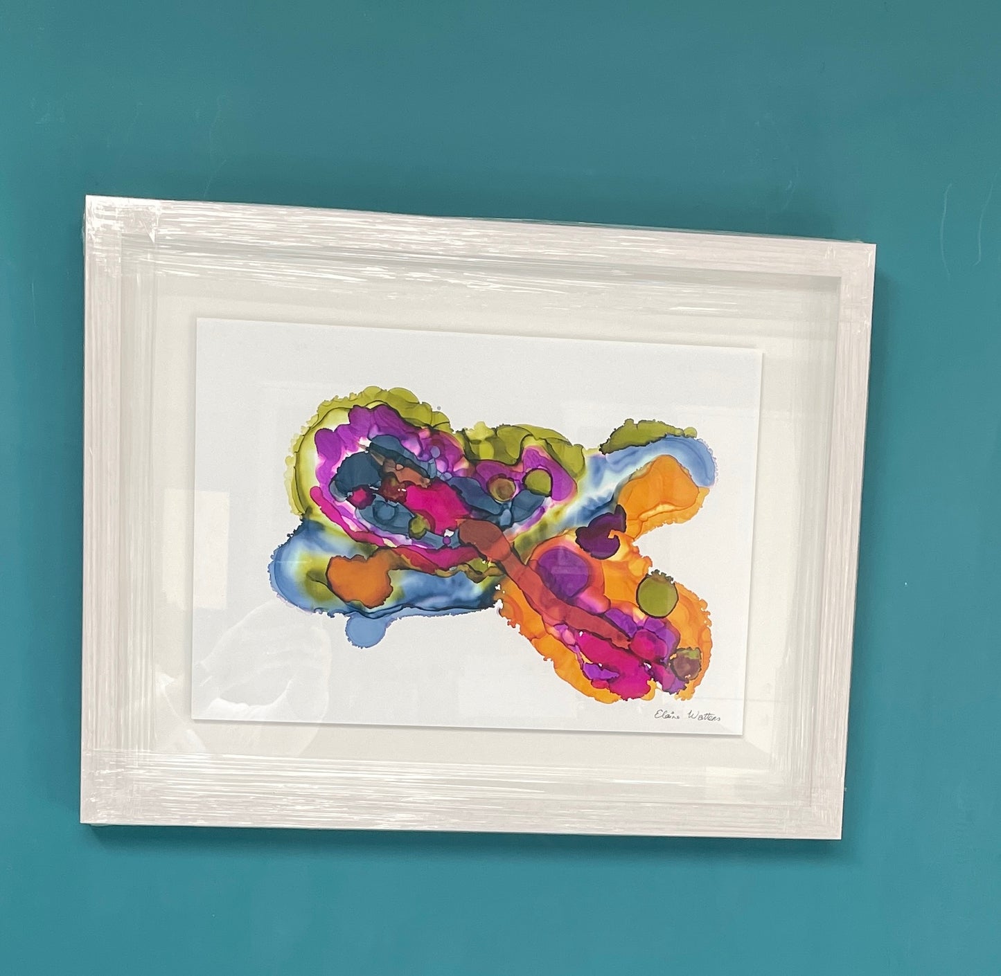 Alcohol Ink-Butterfly
