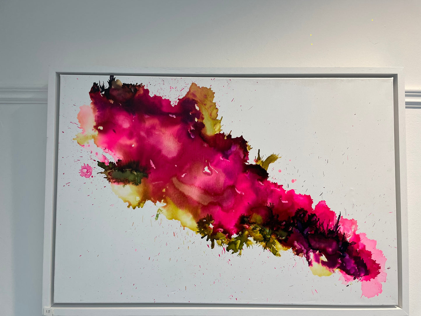 SOLD-Original Art-Alcohol Ink - A Vibrant Life
