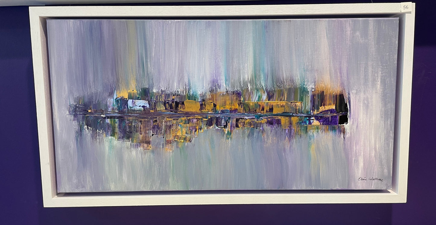 Original Art-Acrylic-Skyline