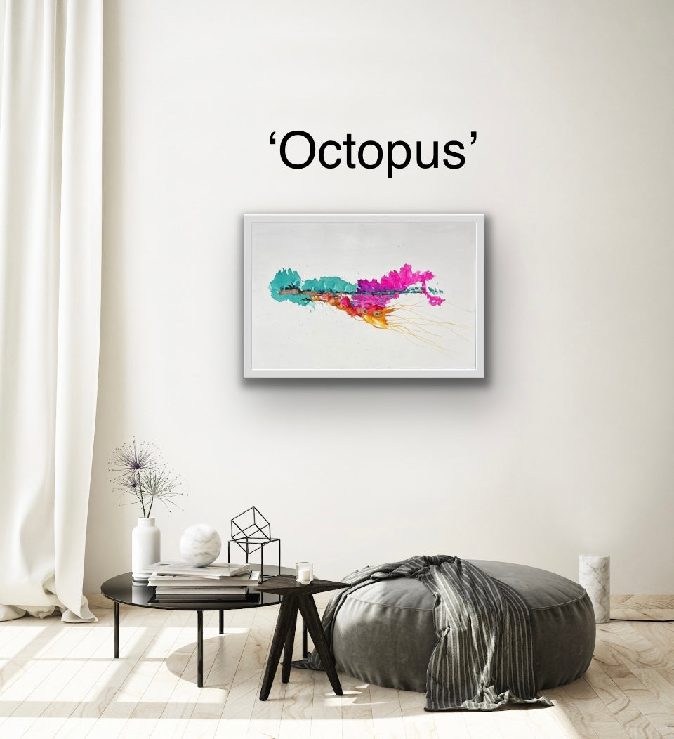 Alcohol Ink - Octopus