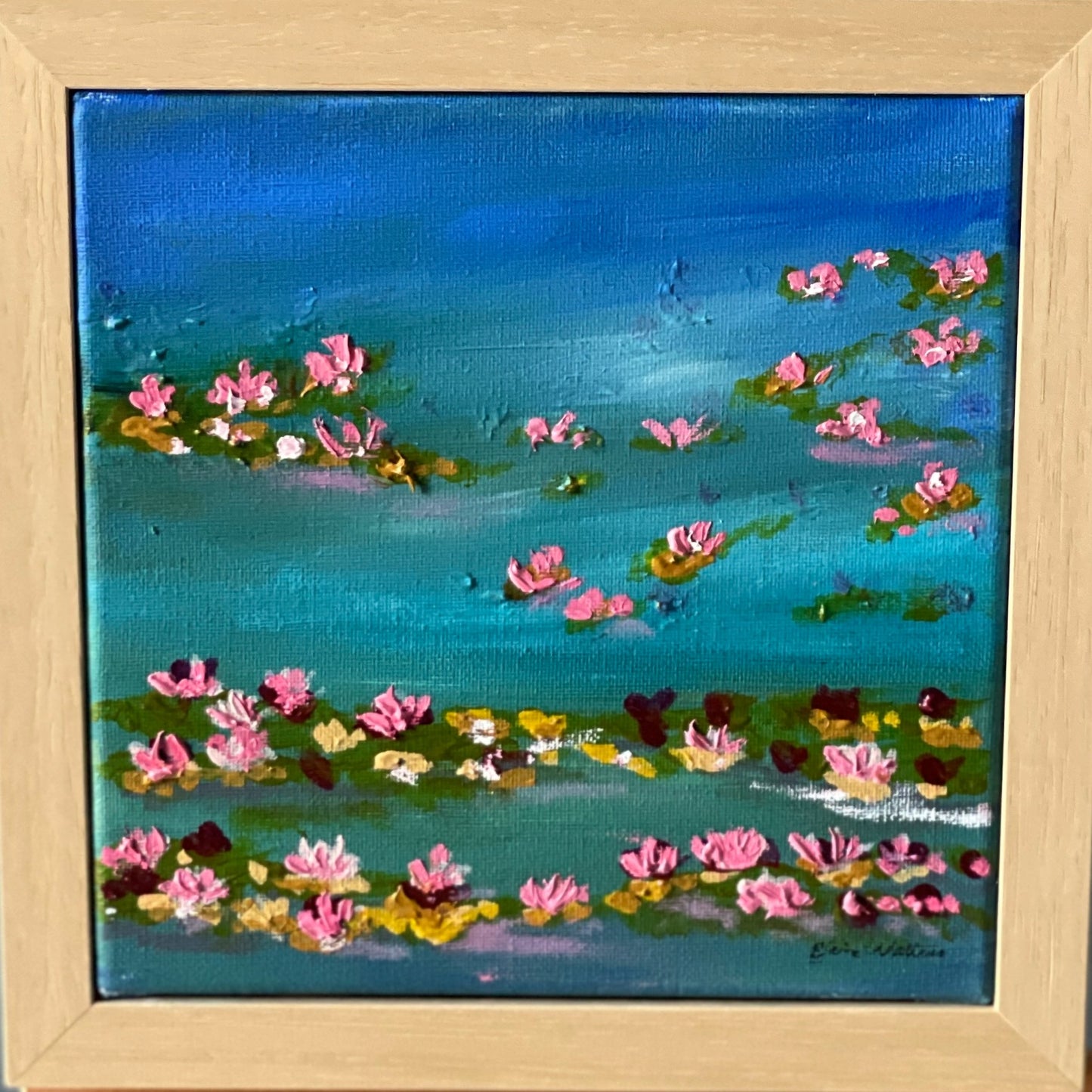 Oil -Waterlillies