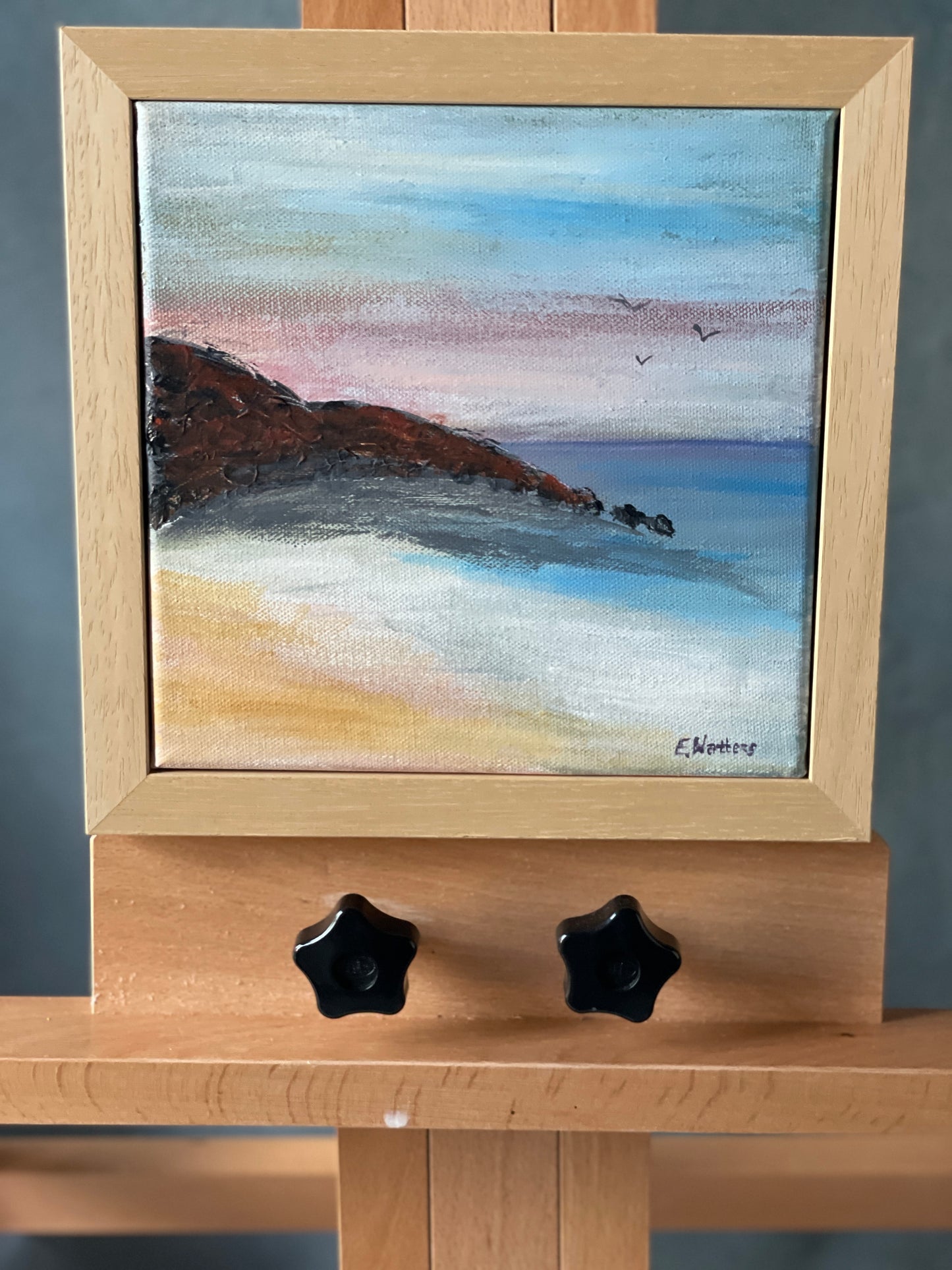SOLD-Original Art-Oil-'Shoreline'