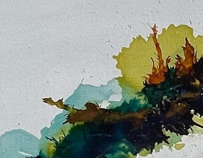 Alcohol Ink -Life as we know it