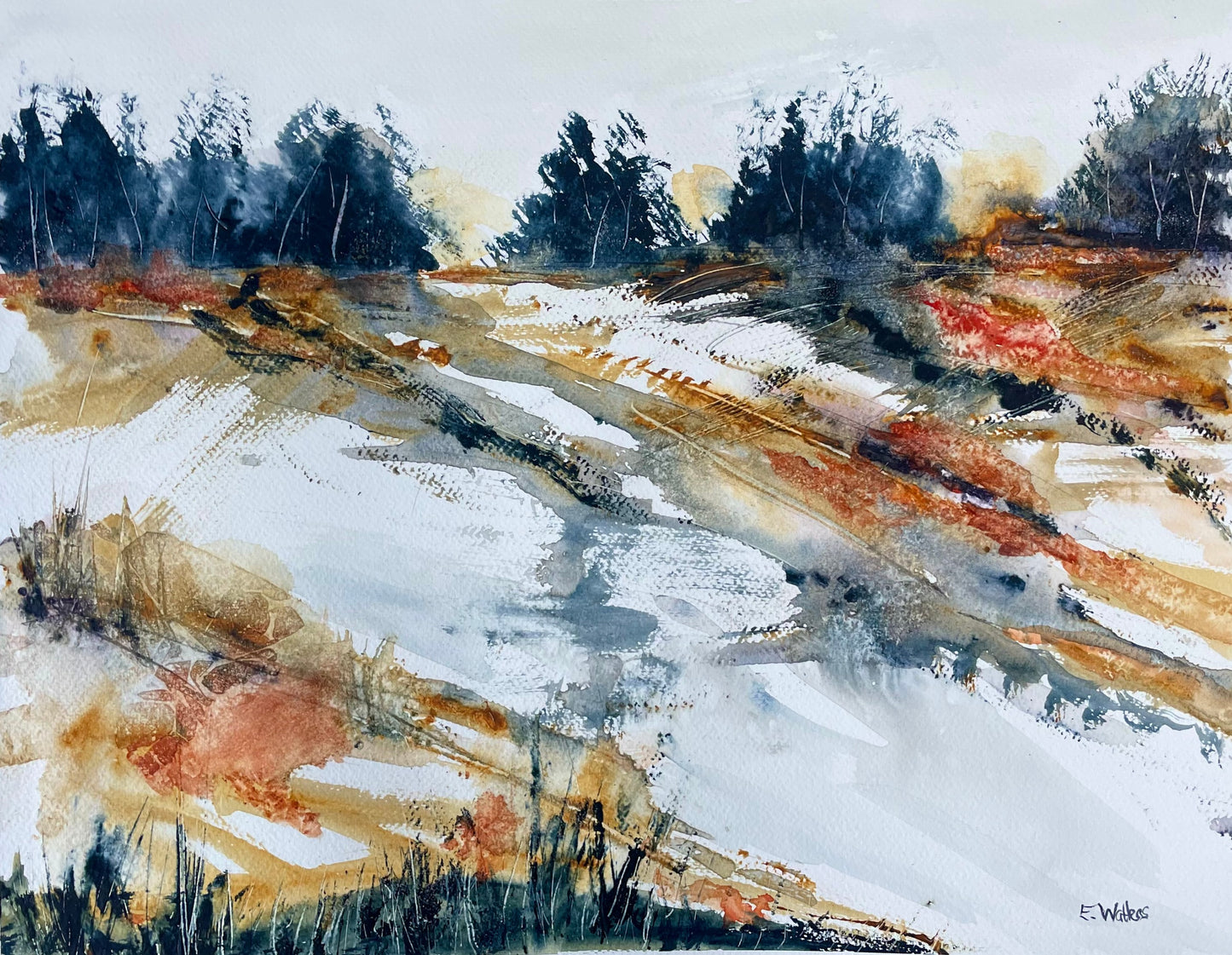Watercolour - This Place I love