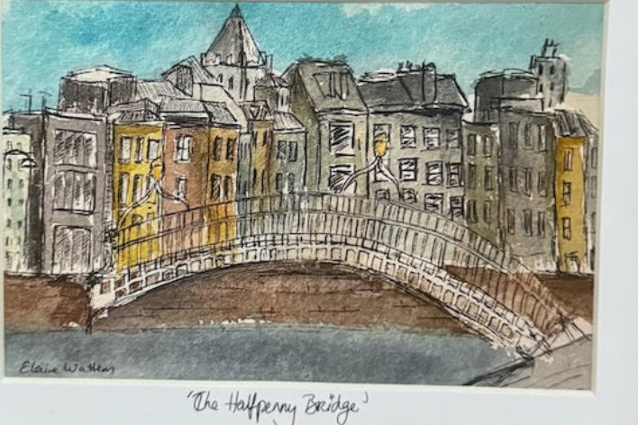 The Halfpenny Bridge Dublin