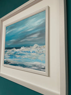 Acrylic - Watching the Waves (SOLD)