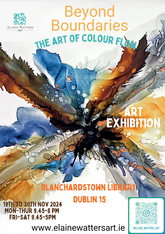 'Beyond Boundaries-The Art of Colour Flow'