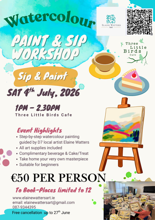 Introduction to Watercolour Workshop