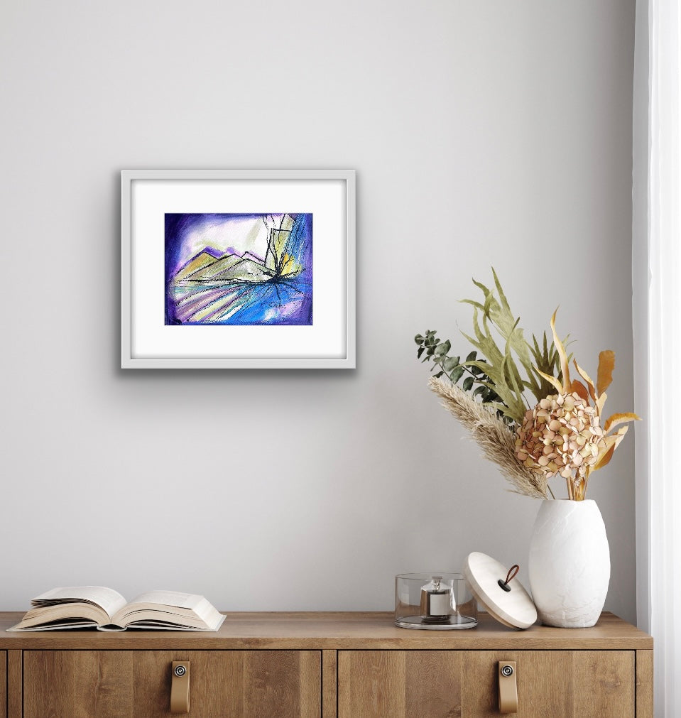 Mixed Media - From stoney places grow small seeds(Sold)