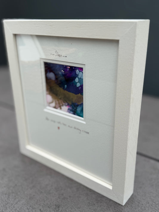 Original Art-Alcohol Ink-Series 'Sisterhood-'Siren'