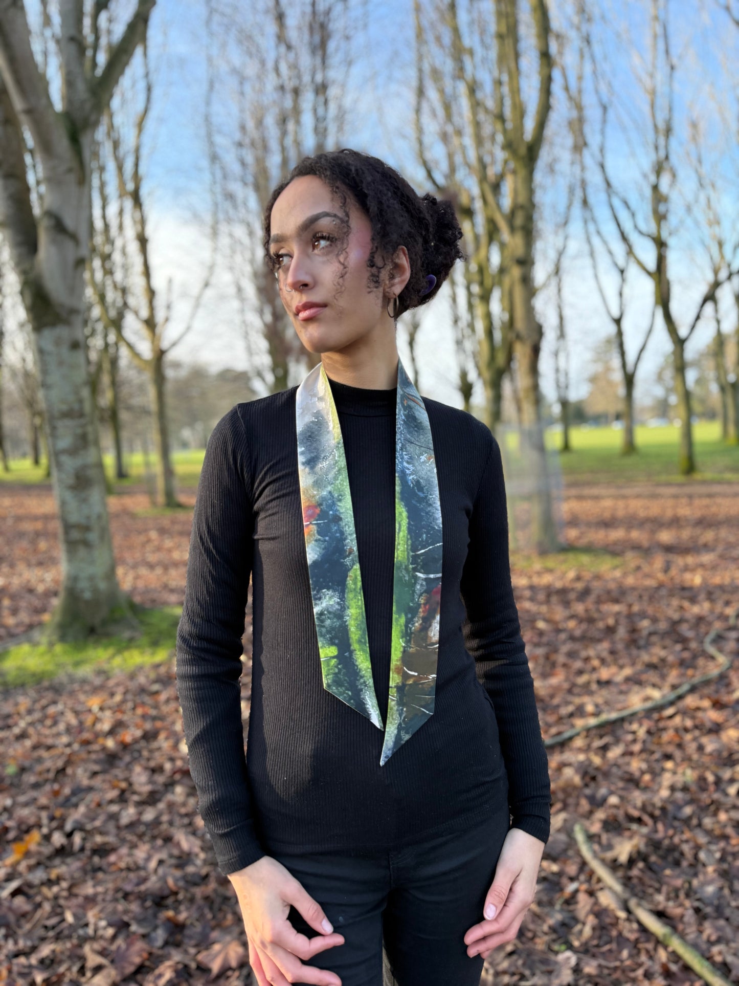Product-Silk Twilly- The Phoenix Park