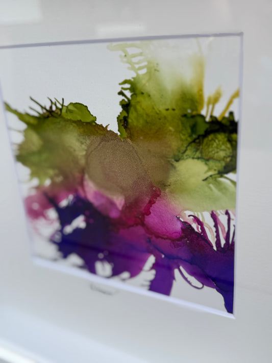 Original Ink-Alcohol Ink-Series Sisterhood-'Wild and Free'