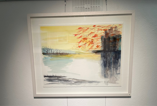 Original Art-Watercolour-Mystical Castle