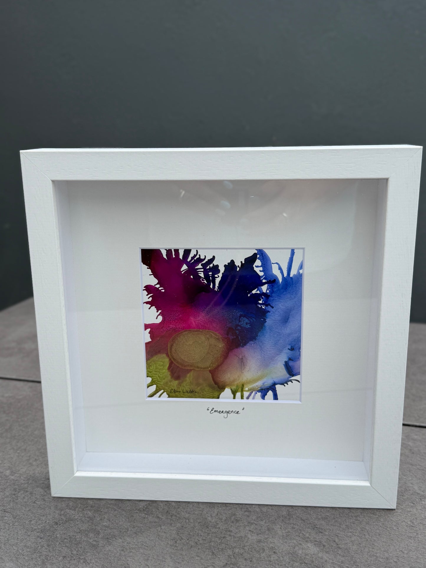 Original Art-Alcohol Ink-Series 'Sisterhood-Emergence'