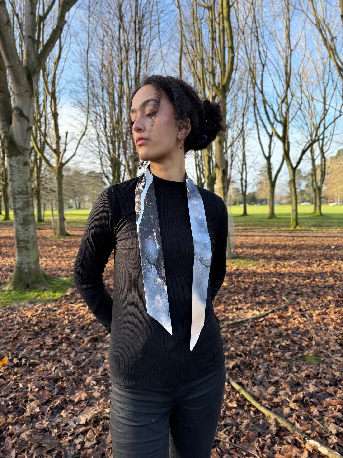 Product-Silk Twilly- Now is all we have