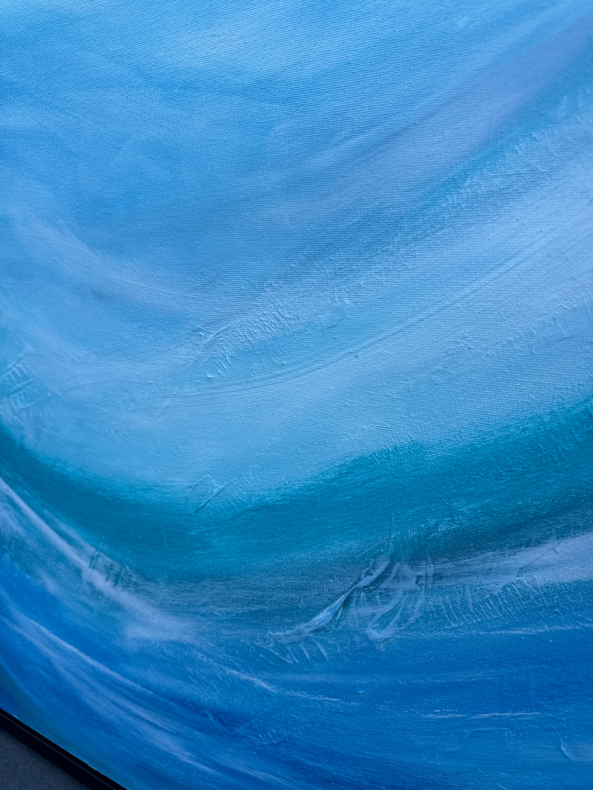 Original Art-Acrylic-When sea meets sky Series No 3