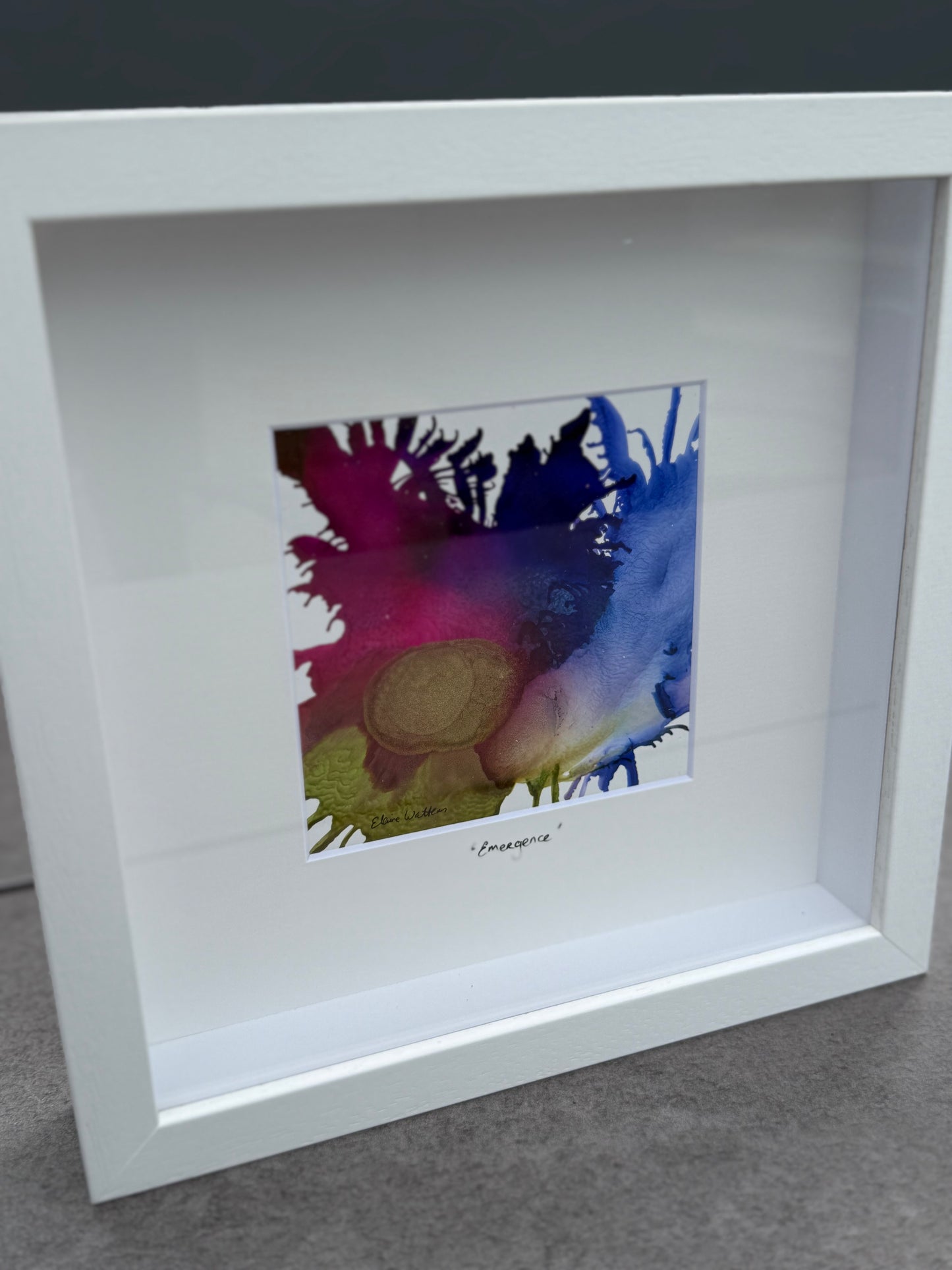 Original Art-Alcohol Ink-Series 'Sisterhood-Emergence'