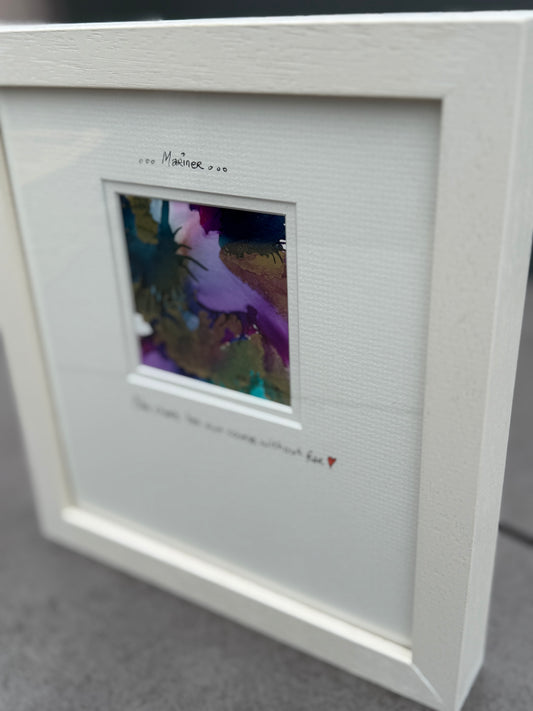 Original Art-Alcohol Ink-Series 'Sisterhood-Mariner'